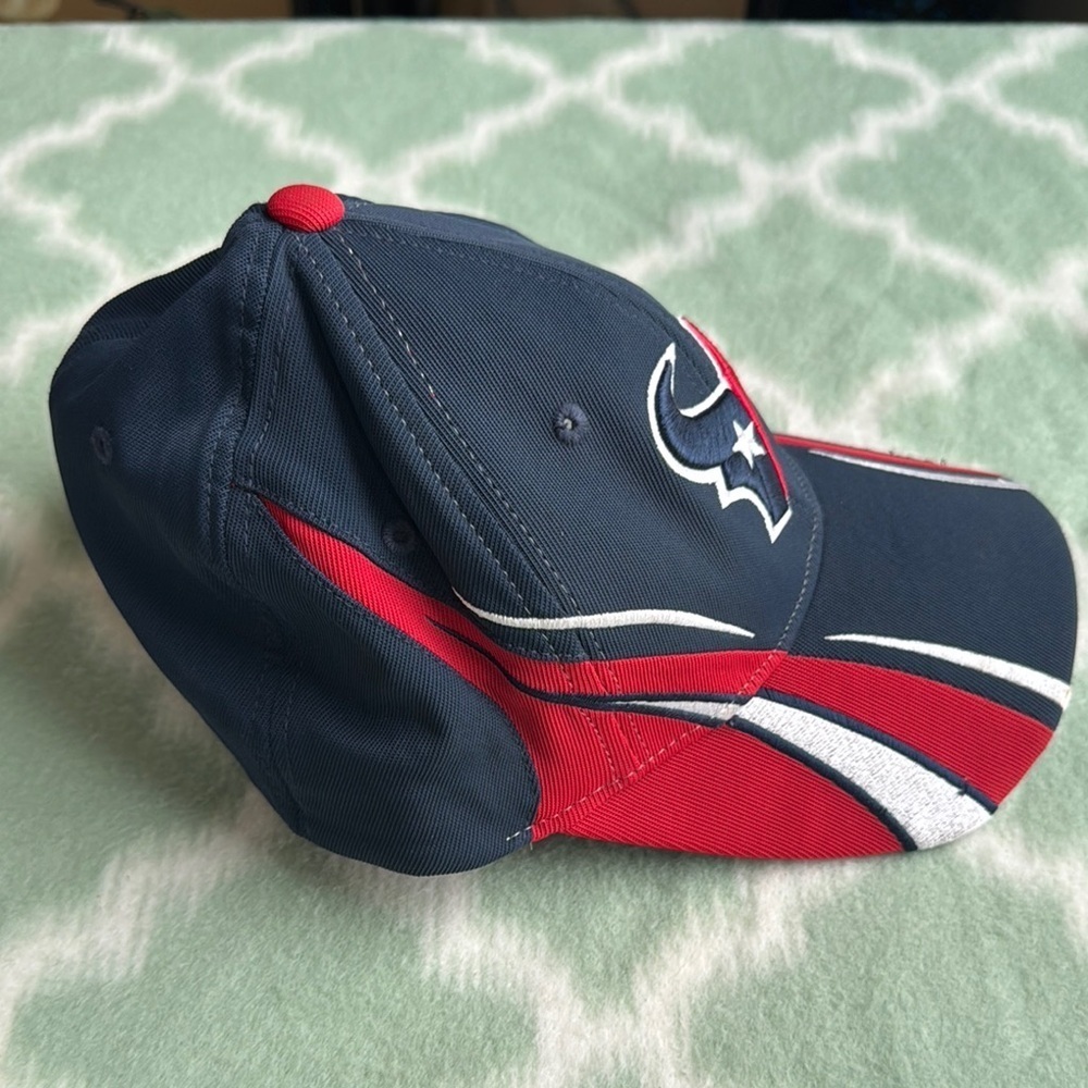 New Authentic NFL Houston Texans Navy Cap with Logo - Picture 8 of 8